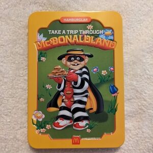 McDonald's Yellow McDonaldland Adventure Tin